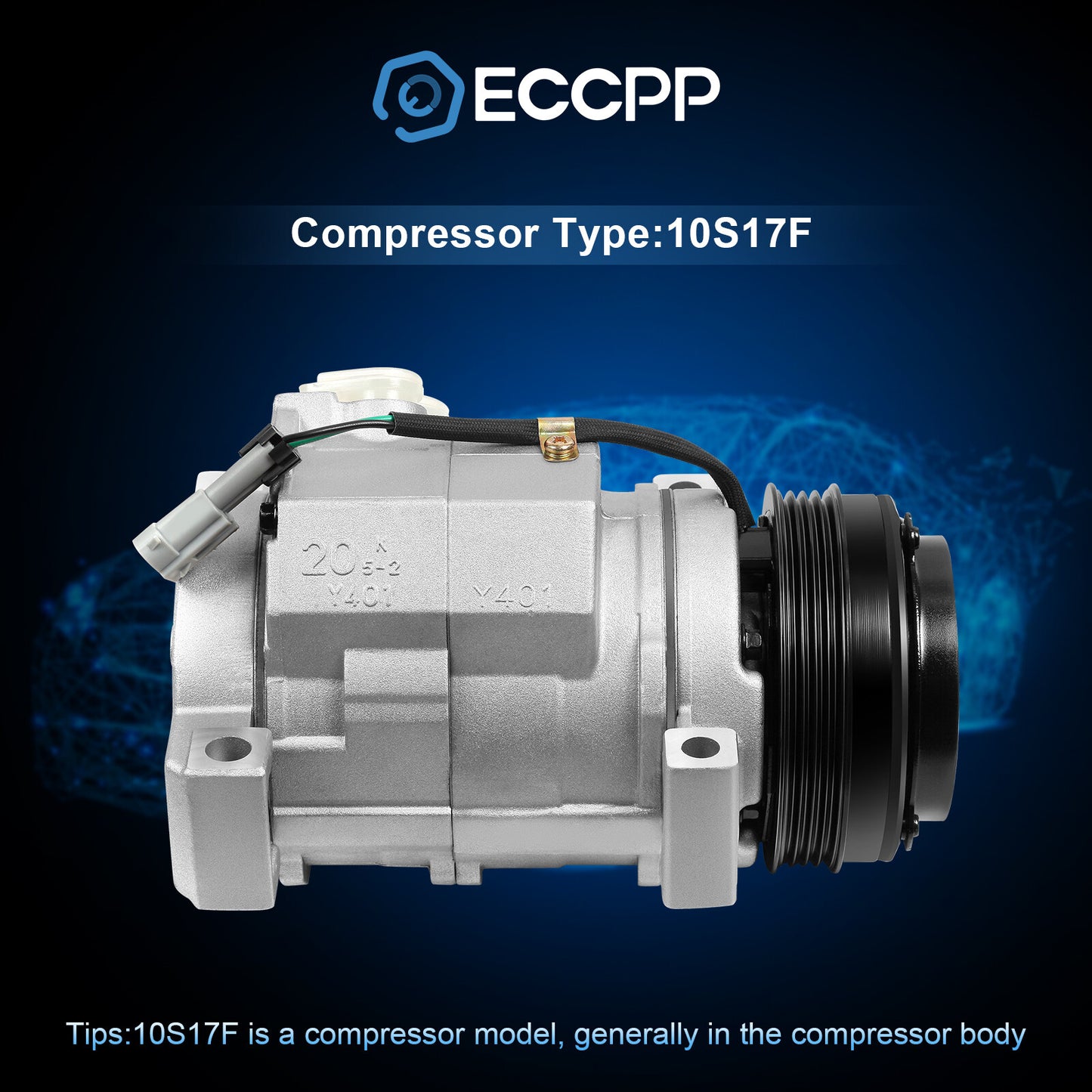 A/C Compressor For 2006-2012 2013 2014 Chevrolet Express GMC Savana 20880831