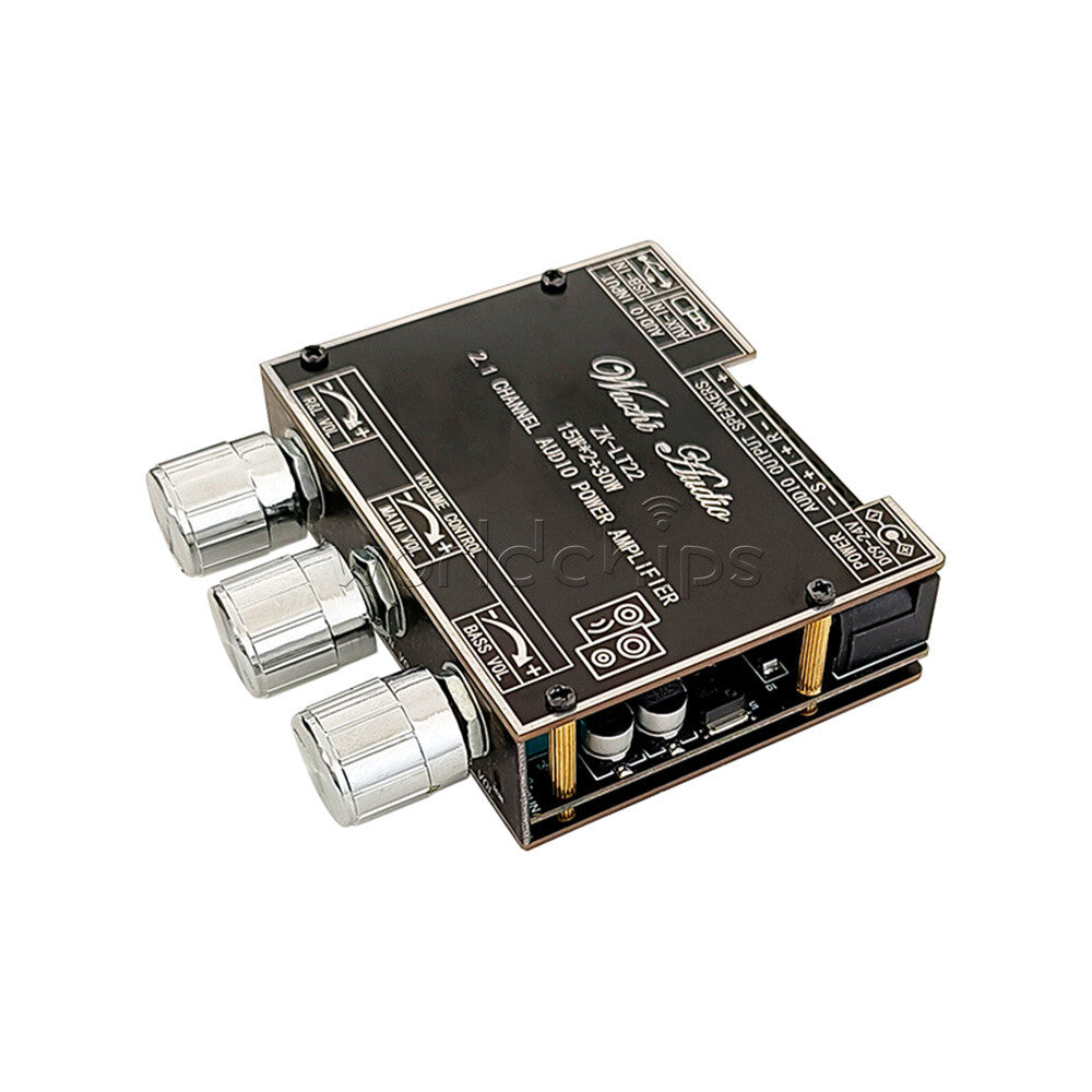 ZK-LT22/ZK-LT23 2.1CH Bluetooth Audio Power Amplifier Board Module TWS Wireless