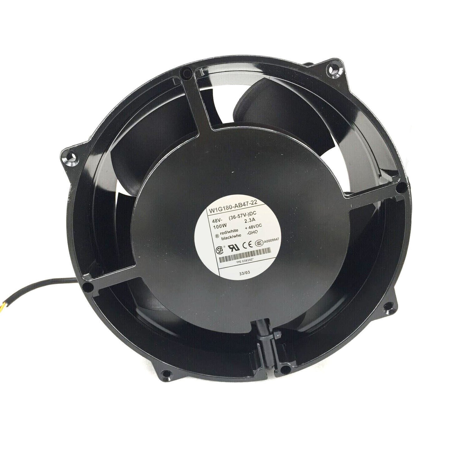 1PC  Cooling Fan For W1G180-AB47-22 for Inverter Cooler 48V 2.3A 200*70mm