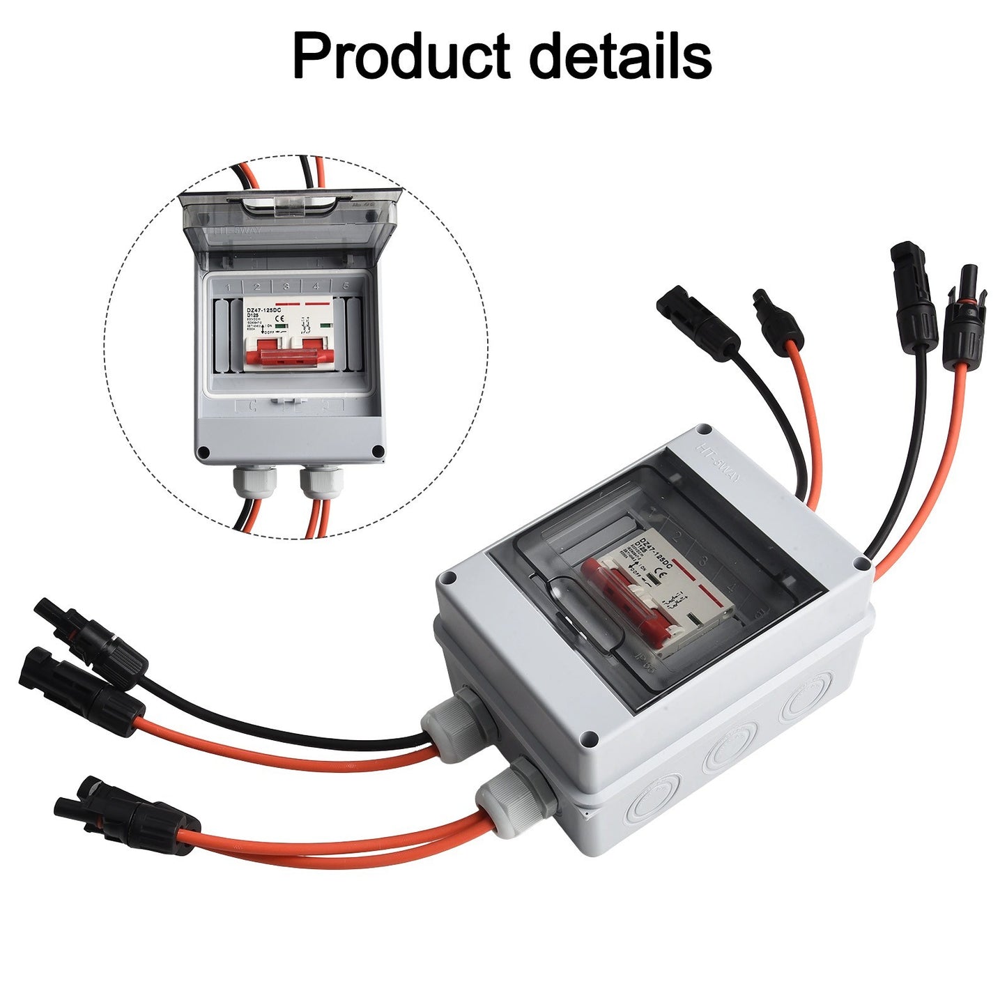 High Performance PV Isolator Switch DC1000V 30A for Solar Installations