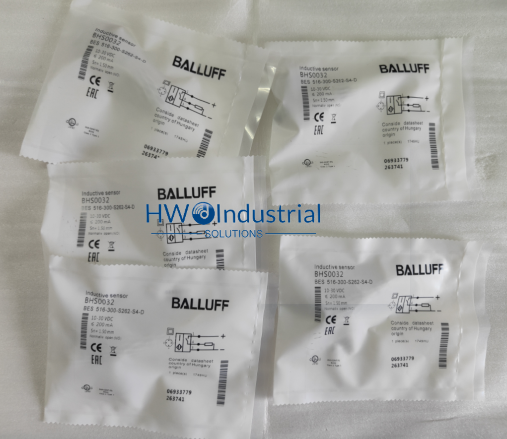 BALLUFF BES 516-300-S262-S4-D (BHS0032) Inductive Standard Sensors PNP