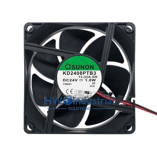 1PC SUNON KD2408PTB3 24V 1.0W 8CM Inverter Cooling Fan Size 80*80*25 mm