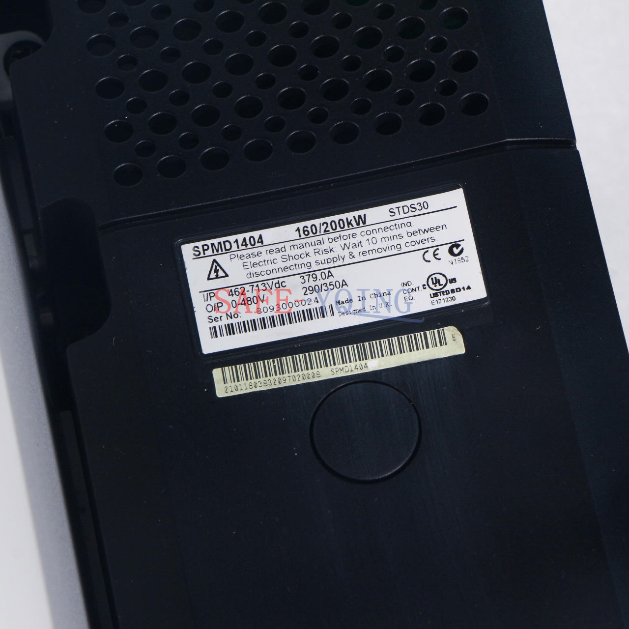 ONE  Emerson Nidec CT Control Techniques INVERTER 160/200KW SPMD1404