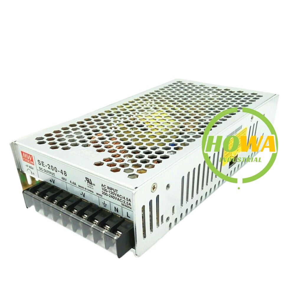 1/Piece SE-200-48 48V 4.4A MEAN WELL Switching power supply