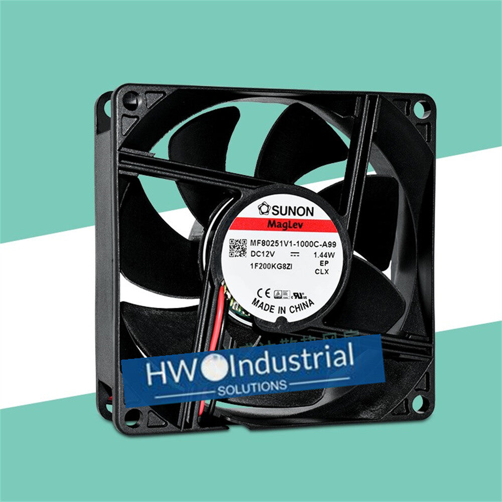 1/piece SUNON MF80251V1-1000C-A99 8025 12V 1.44W 8CM Chassis Cooling Fan
