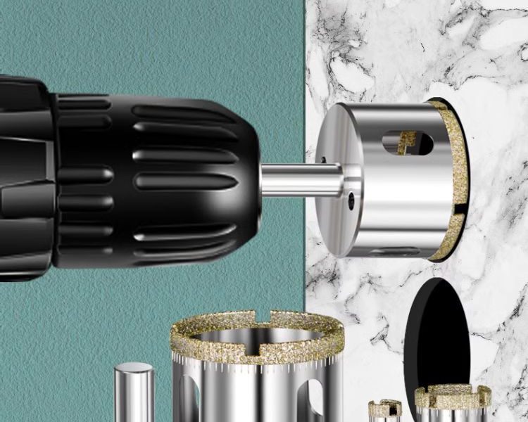 Glass Drill Bit Marble Hole Set Round Cutting Tool For Family Bathroom Use Pack