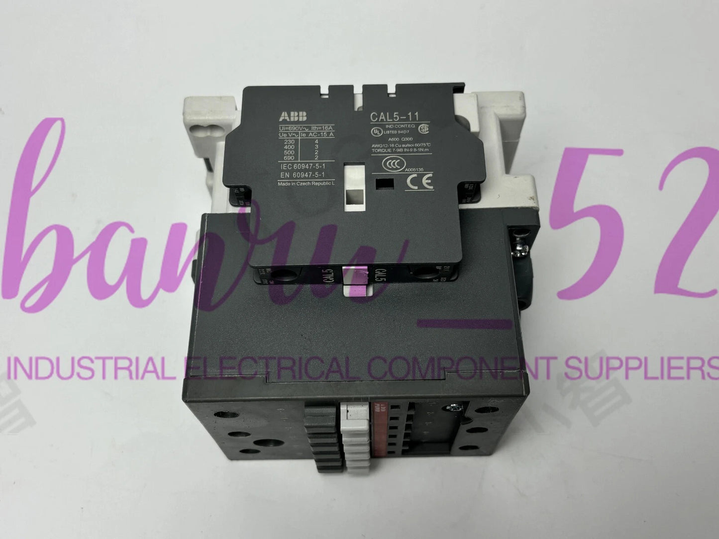 1PC  ABB A50-30-11 110V 50Hz / 110-120V 60Hz Contactor 1SBL351001R8411 #P
