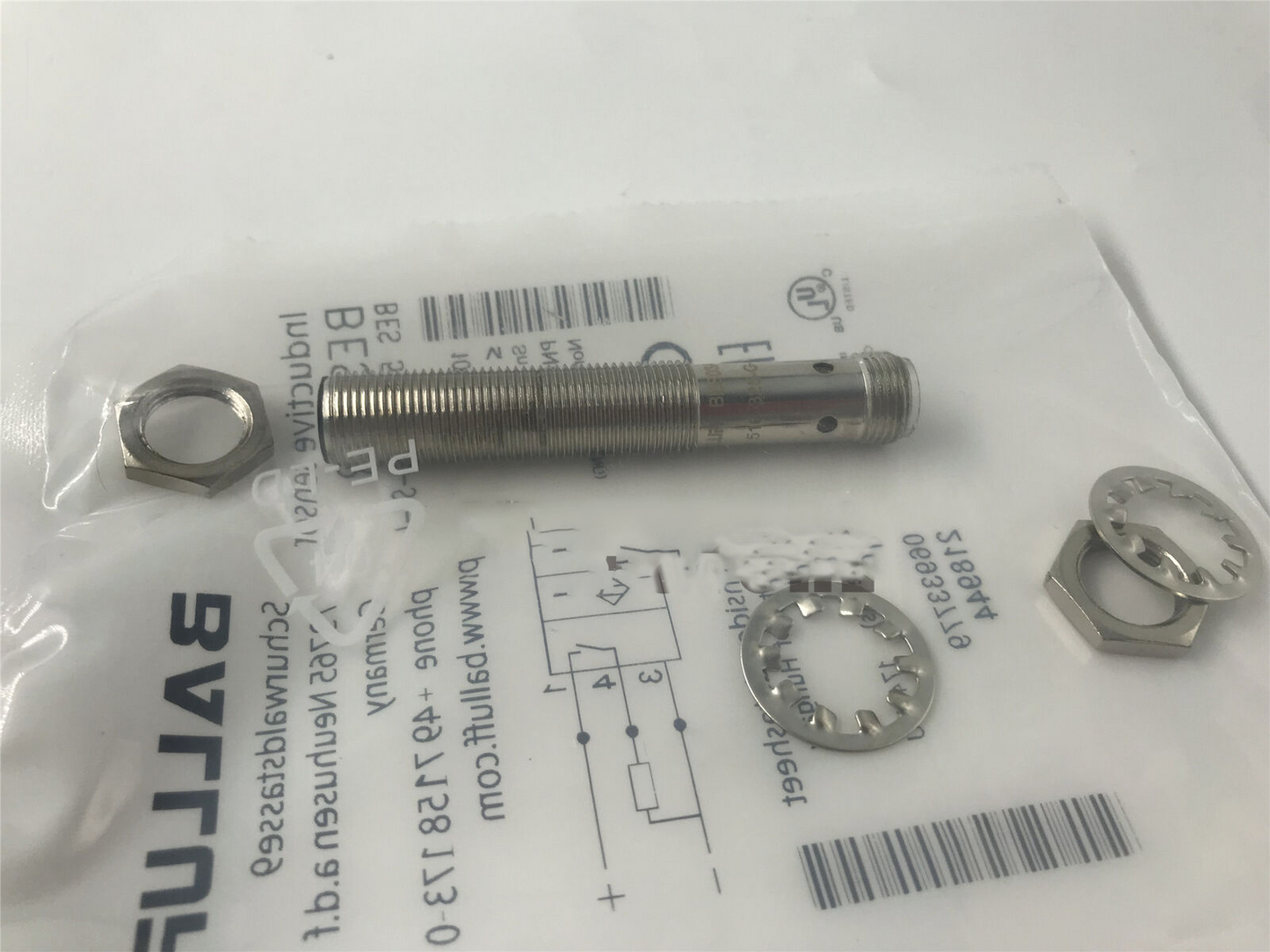 For BALLUFF BES 516-325-G-S4-L（BES03AR）Inductive Standard Sensors PNP