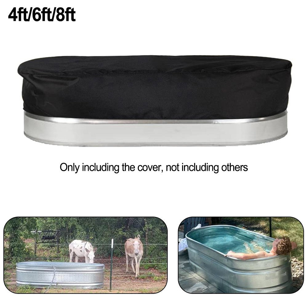 Bathtub Cover Ice Bath Cover 1PCS 420D Oxford Fabric Cover Ice Bath Cover Pool