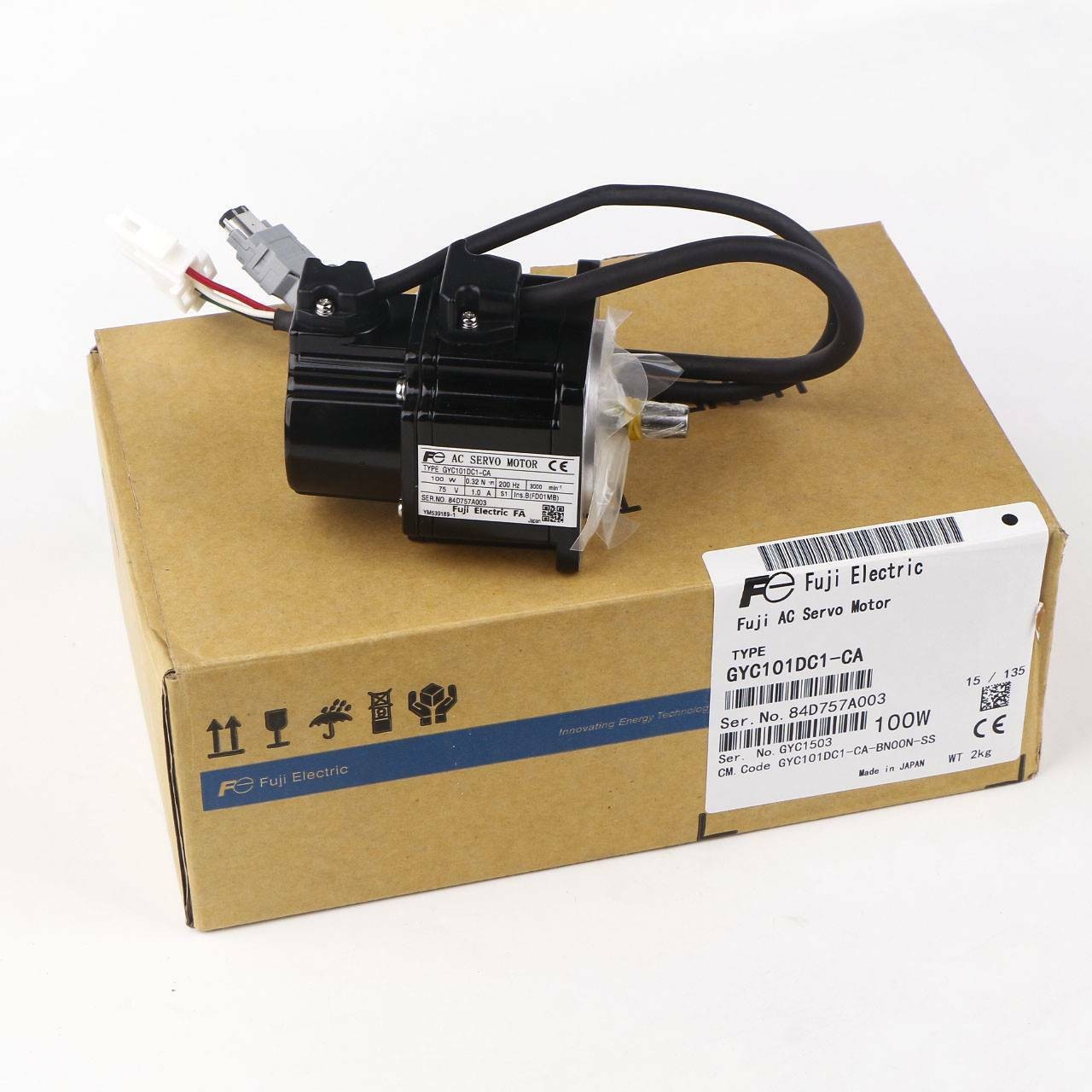 1PC Fuji GYC101DC1-CA Servo Motor GYC101DC1CA  ping