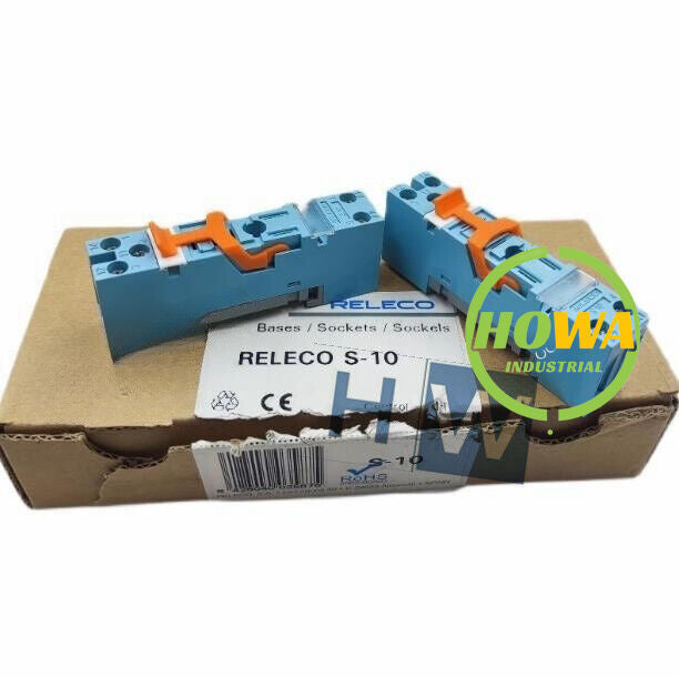 Box/10Pcs RELECO S-10 S10 for C10-A10X Series Relay Base