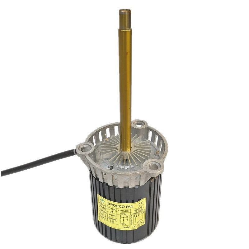 1PC  FIT FOR SIROCCO FAN SAYU SY125L 120w 380v Motor 3-phase Axis 170mm 15mm