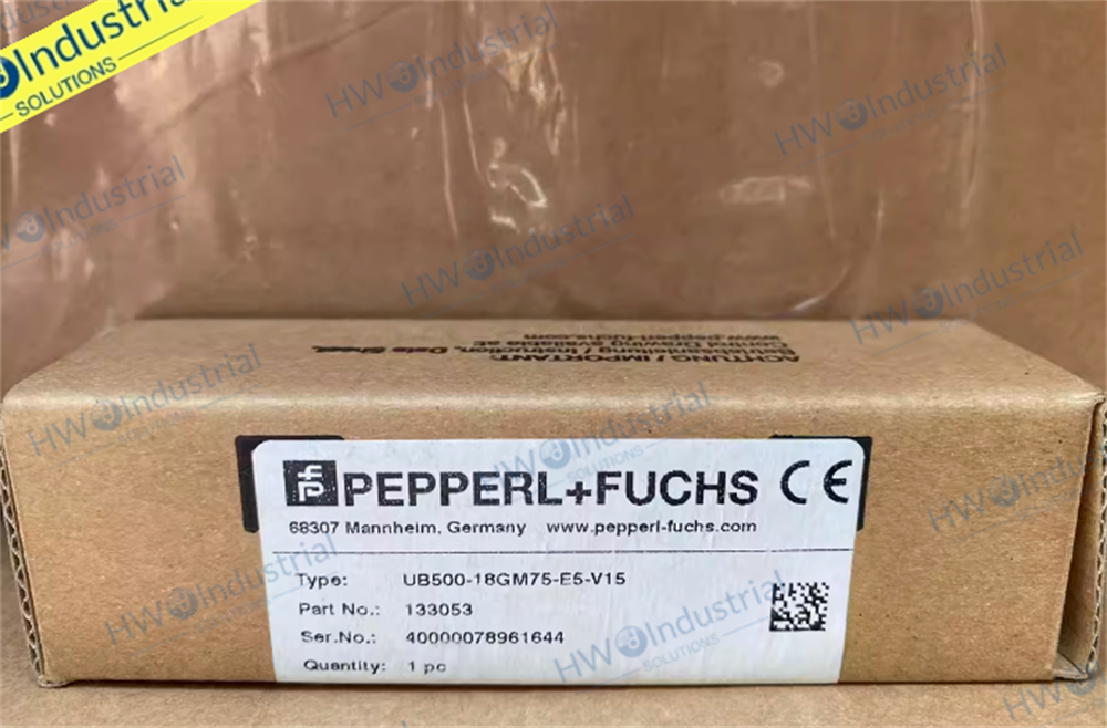 1/Piece UB500-18GM75-E5-V15 Ultrasonic Sensor 133053 P + F