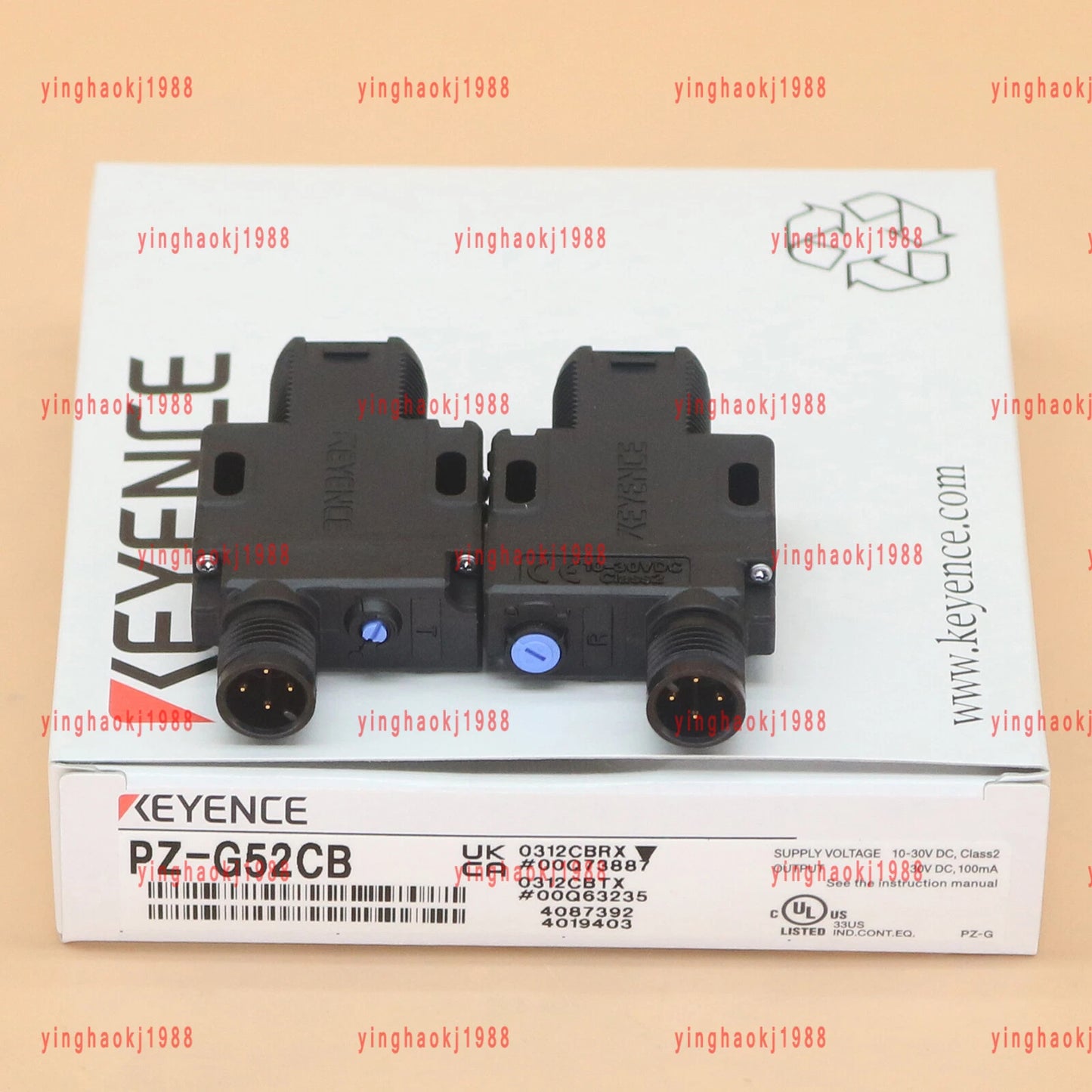 1pcs  KEYENCE PZ-G52CB photoelectric sensor in box Free shipping #P