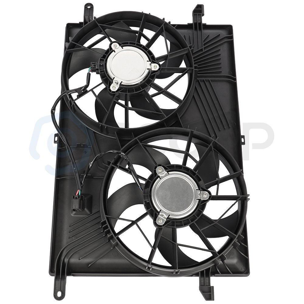 Radiator Cooling Fan Kit For 2009-2017 Chevrolet Traverse 2007-2016 GMC Acadia