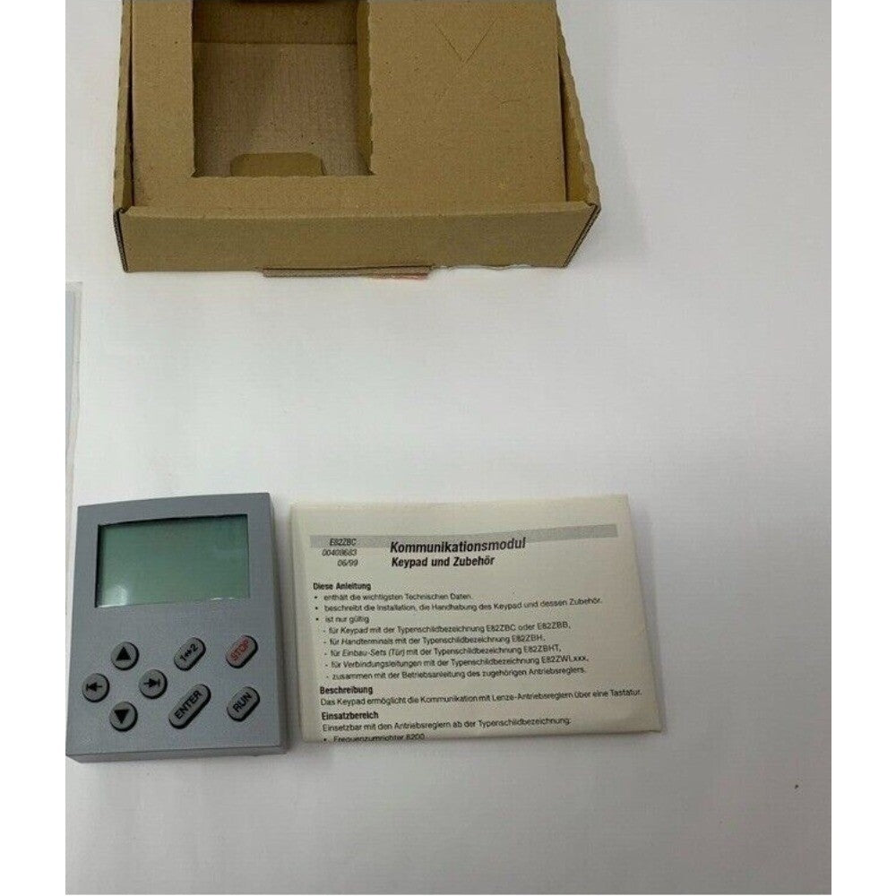 1pcs Lenze E82ZBC 8200 Inverter Operation Panel Keyboard Controller