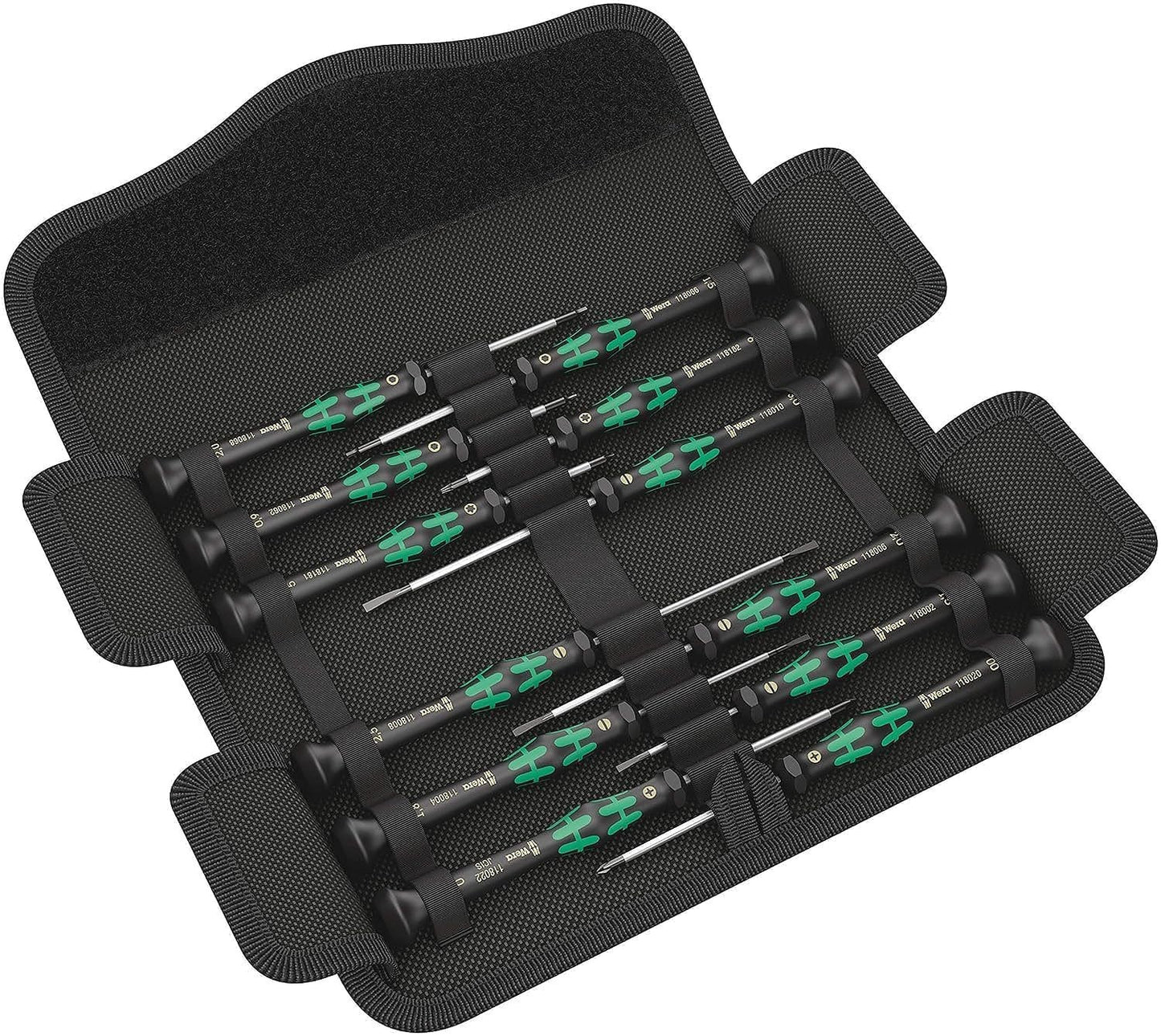 12-Piece Micro Screwdriver Set, Precision Bits, Magnetic Tip, Compact Case