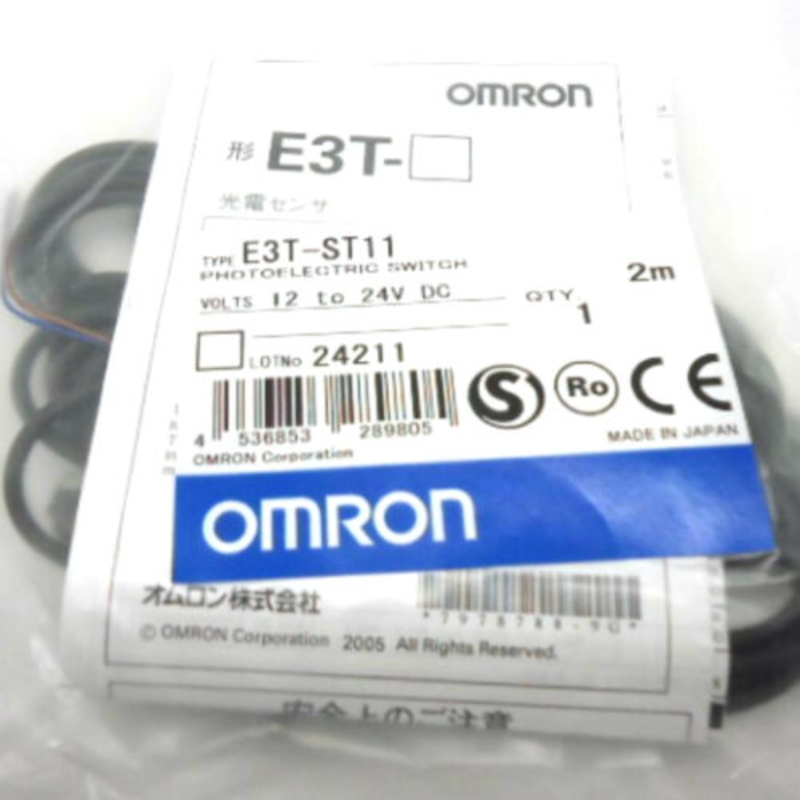 1pcs OMRON Sensor E3T-ST11  2M   E3T1001F
