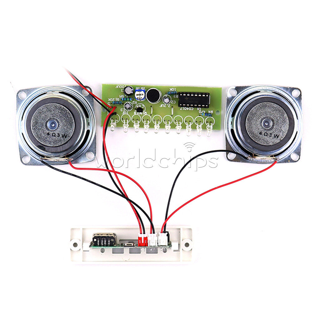 DIY Bluetooth Speaker Kit Assembly Component for Electronics Project Practice