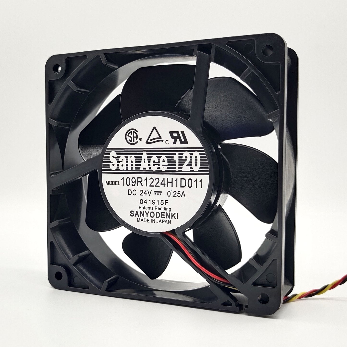 1pc Sanyo 109R1224H1D011 24V 0.25A 12CM 12038 Inverter Cooling Fan