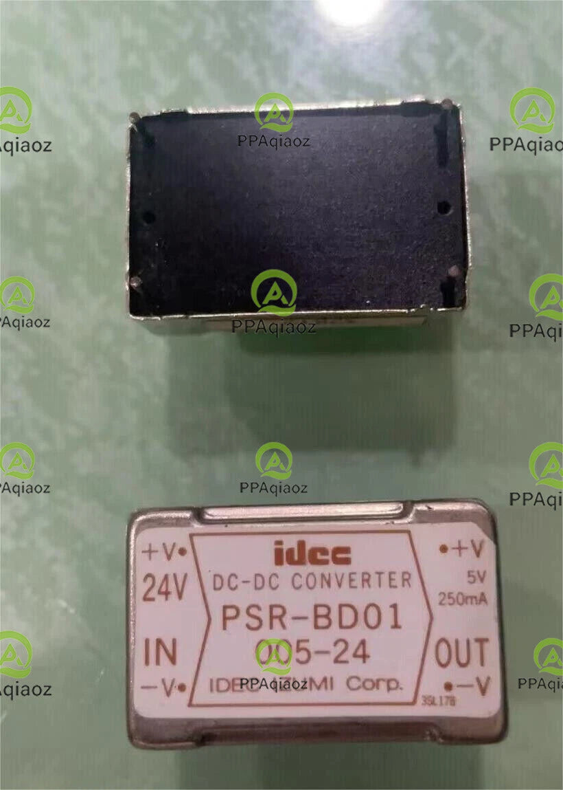 2PCS   IDEC  PSR-BD01-005-24  PSR-BD01  DC-DC CONVERTER  .