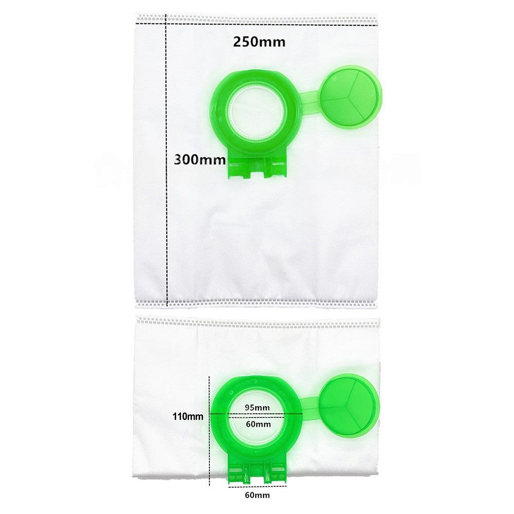 Dust Bags for SEBO For Airbelt D2 with Advanced 4 Layer Filtration 4/10 Pack