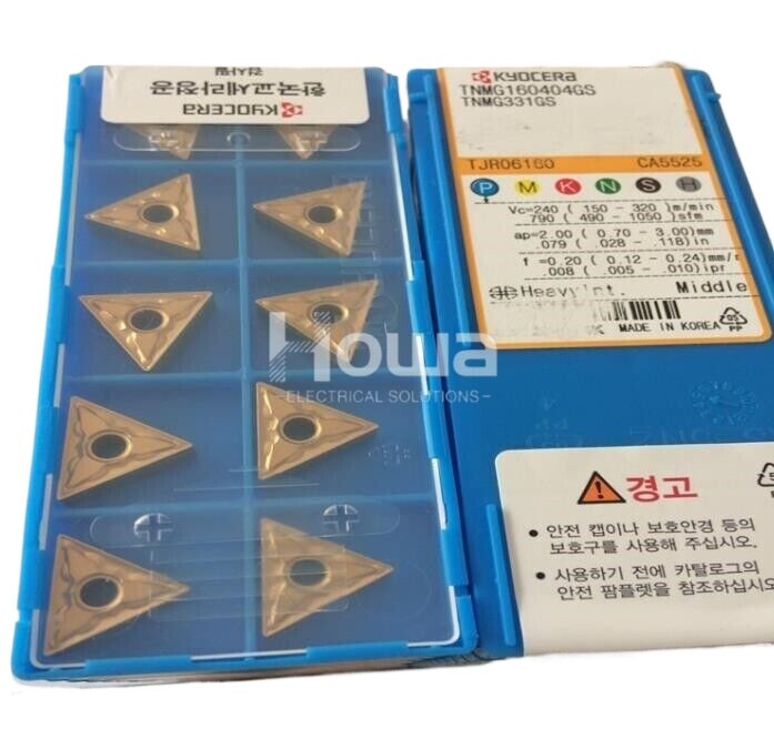 10pieces/Box Kyocera TNMG160404GS CA5525 TNMG331GS Carbide Inserts Turning Blade