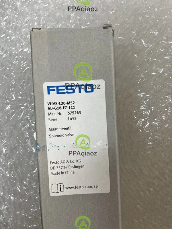 1PC  FESTO VUVS-L20-M52-AD-G18-F7-1C1 575263 Solenoid Valve Free Shipping