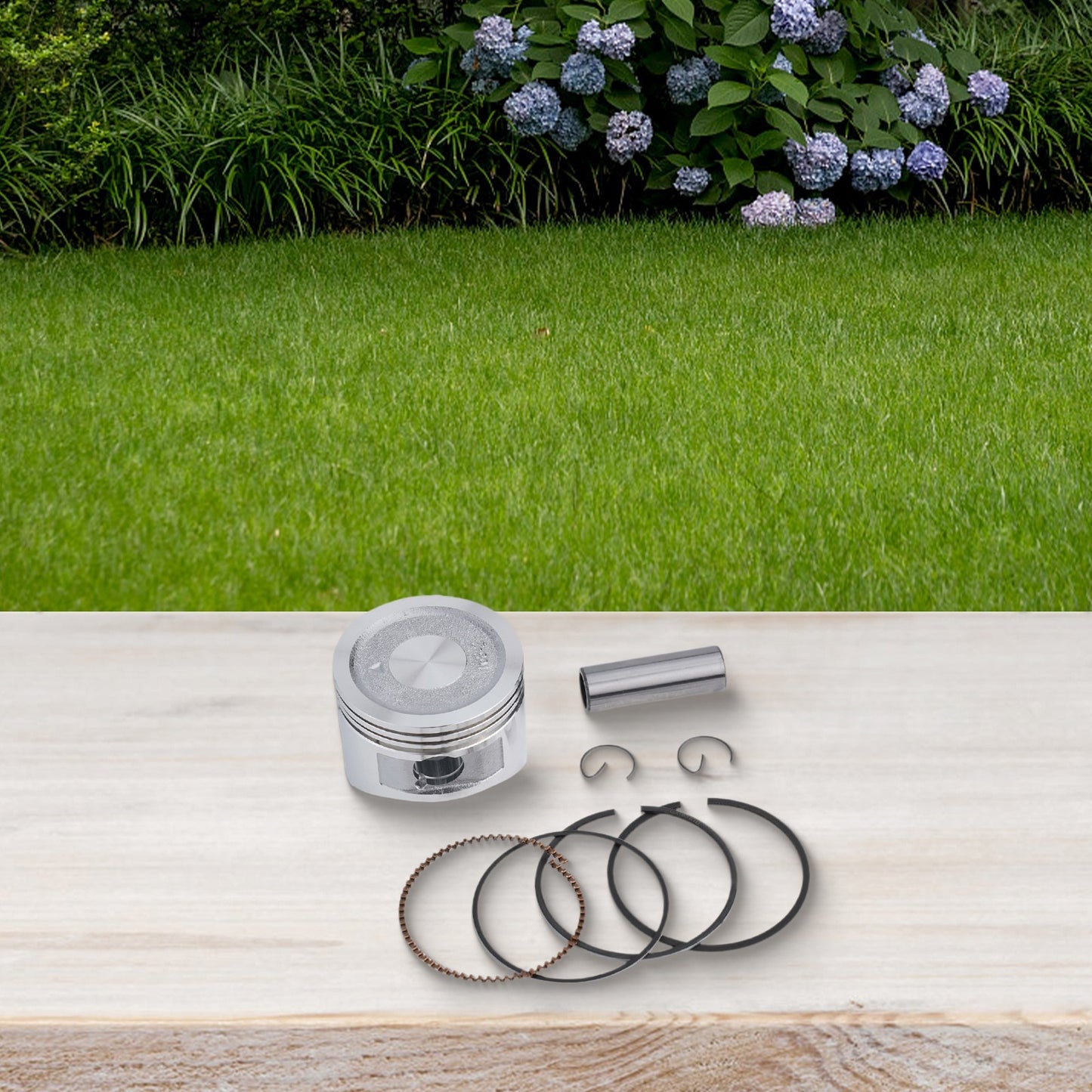 Engine Rebuild Piston Kit with Connecting Rod and Gasket Set for GX200