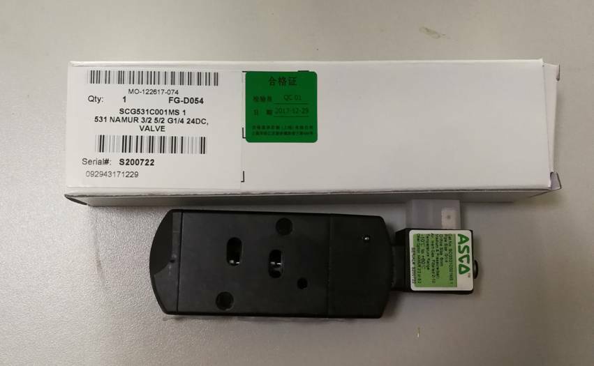 ASCO SCG531C001MS SCG531C001MS Solenoid Valve Fast Ship