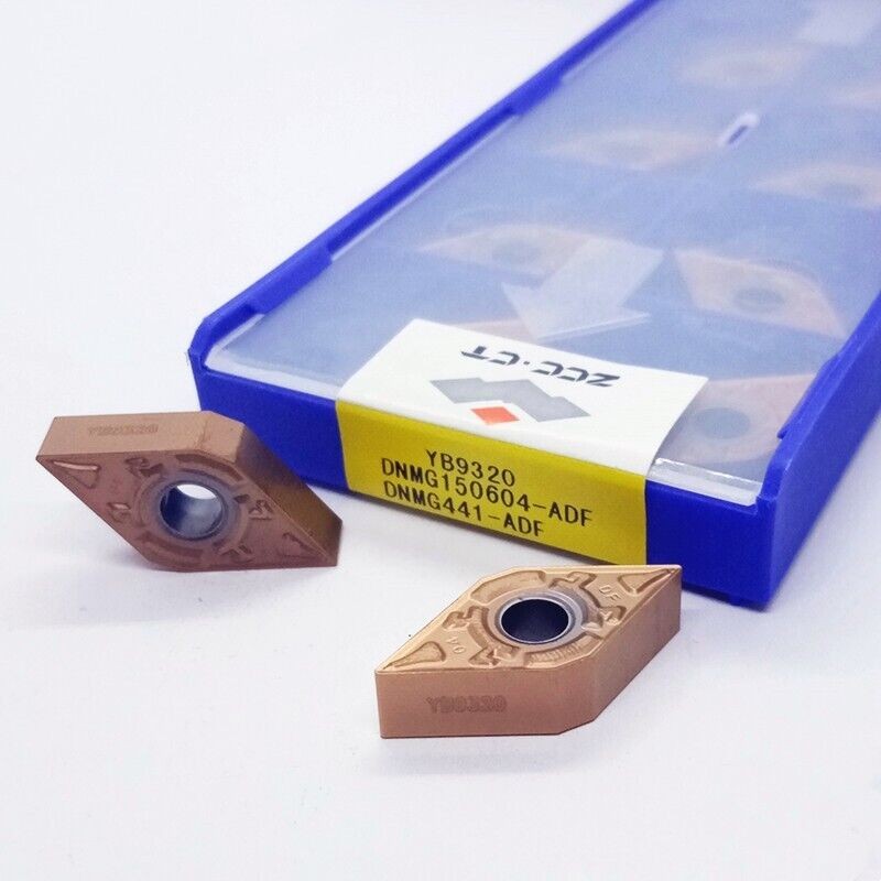 10Pcs ZCC.CT DNMG150604-ADF YB9320 DNMG441-ADF CNC turning blade carbide inserts