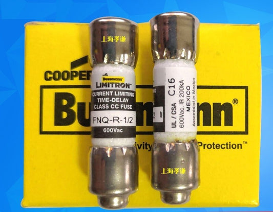 10pcs Bussmann EATON Fuse FNQ-R-1/2 FNQR 1/2A 0.5A  free ship