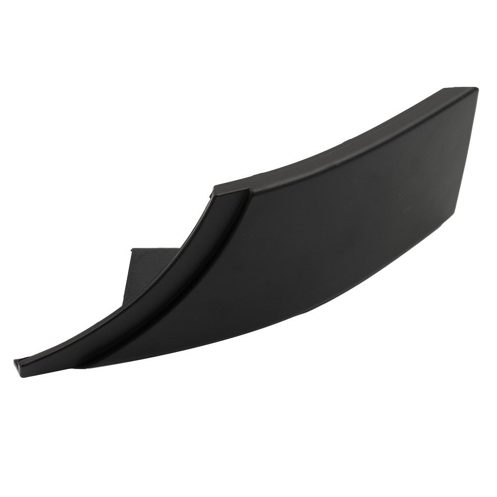Headlight Lower Kit Front Bumper Grille Metal Molding Trim Panel Moulding Black