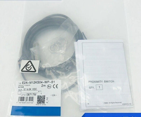 One Omron E2A-M12KS04-WP-B1 Proximity Switch Sens