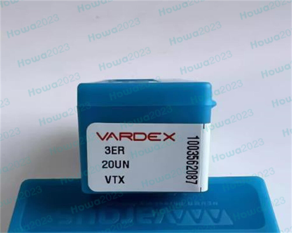 10Pcs/BOX  VAROEX 3ER20UN VTX Threaded Blade Carbide Inserts