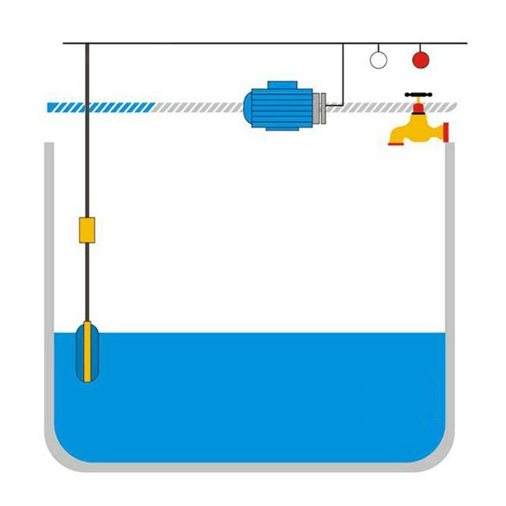 Water Level Controller Float Switch 220V 3.94x2.36x2.76inch 60Mpa Automatic