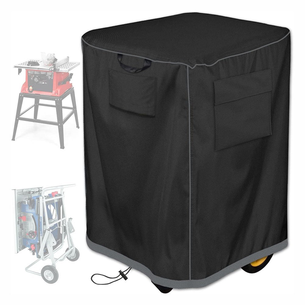 Adjustable Elastic Hem Table Saw Cover 29 Inch Dustproof Waterproof Design
