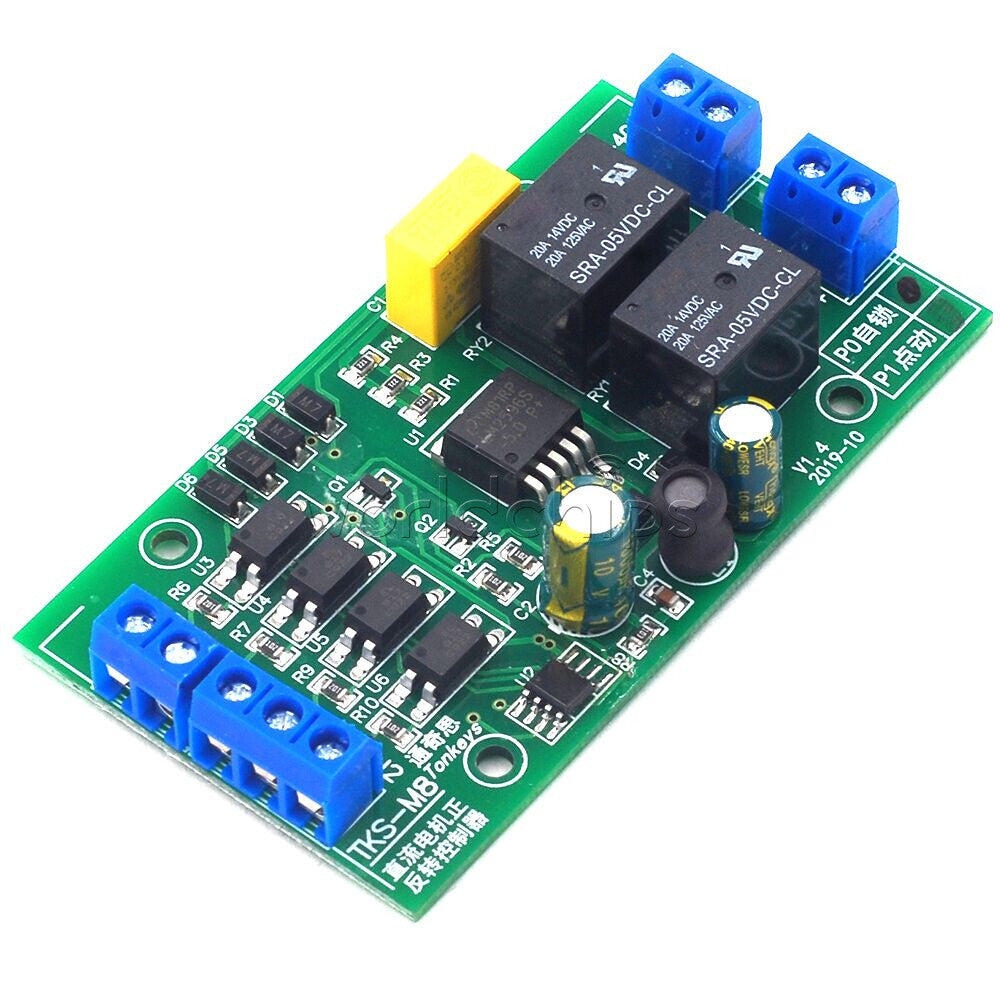 DC Motor Controller Forward Reverse 20A High Current Control Module 5V/12V/24V
