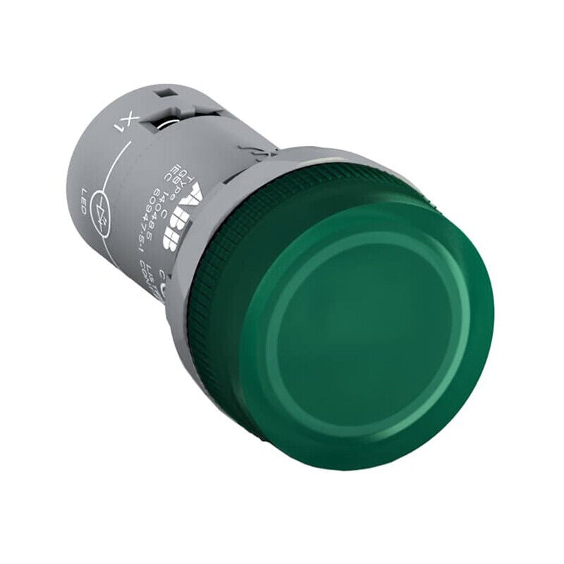 ABB CL-100G Compact Pilot Light Green Illuminated