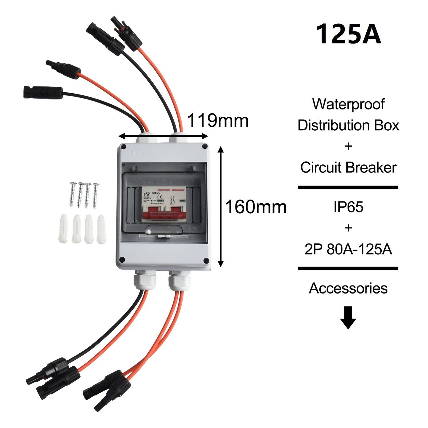 High Performance PV Isolator Switch DC1000V 30A for Solar Installations