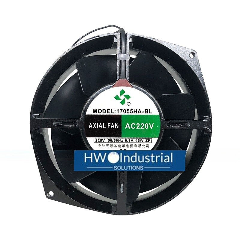 17055HA2BL 0.3A 46W AC220V Axial Flow Fan 172*150*55mm