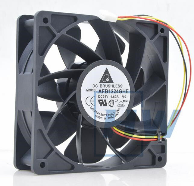 1PC  24V 1.6A AFB1224GHE 12038 Inverter Detects Alarm 12cm Violent Fan