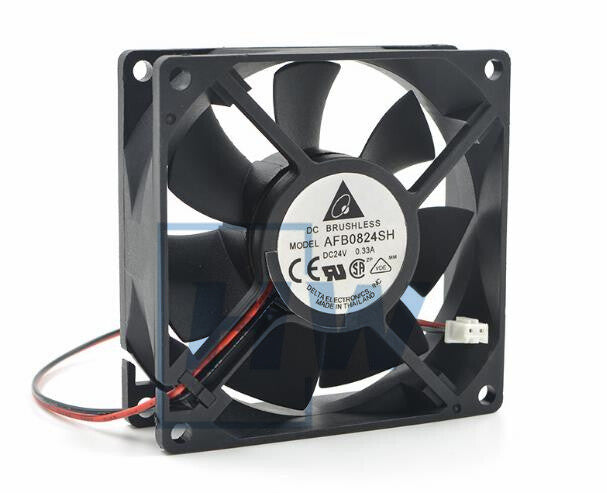 1PC  AFB0824SH 8025 24V 0.33A 8CM Inverter Large Air Volume Double Ball Fan