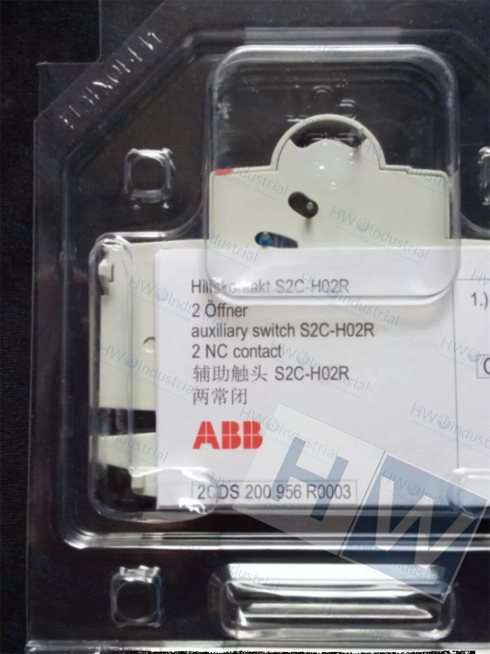 1/Piece  S2C-H02R Circuit Breaker Accessory Signal Auxiliary Contact ABB