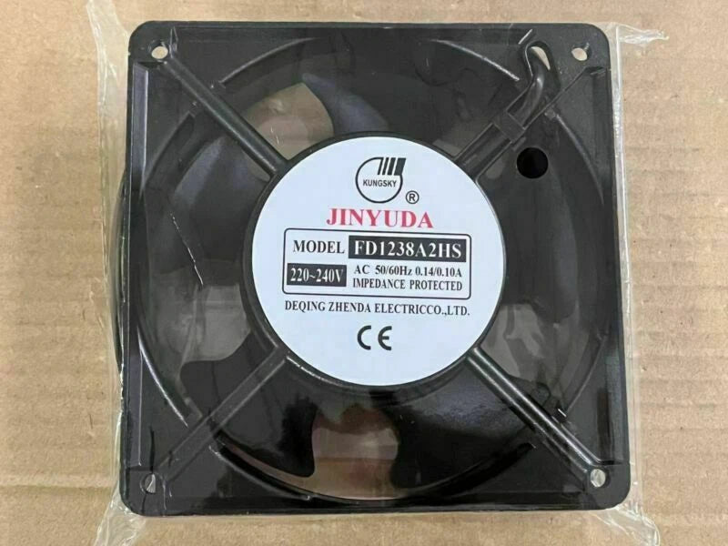 1x Cooling Fan FD1238A2HS AC220-240V 0.14 / 0.10A 120 * 120 * 38