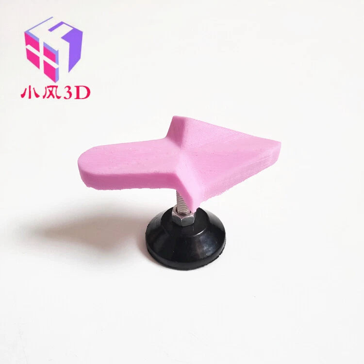 1x 3D printing optical illusion always pointing right white arrow mirror model