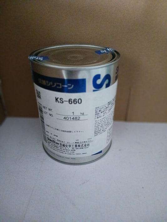 Shin-Etsu Shin Etsu KS-660 Silicone Grease 1Kg ( 2.2 LB) KS660  free shipping