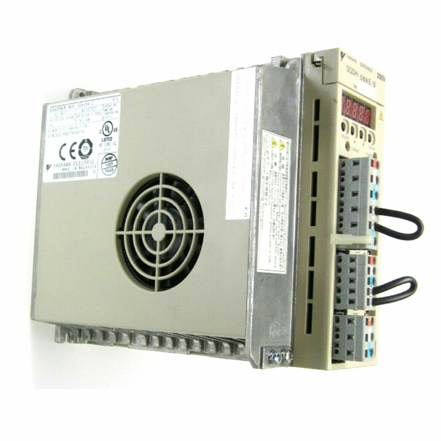 Yaskawa SGDH-08AE-S-OY servo drive 1 year warranty