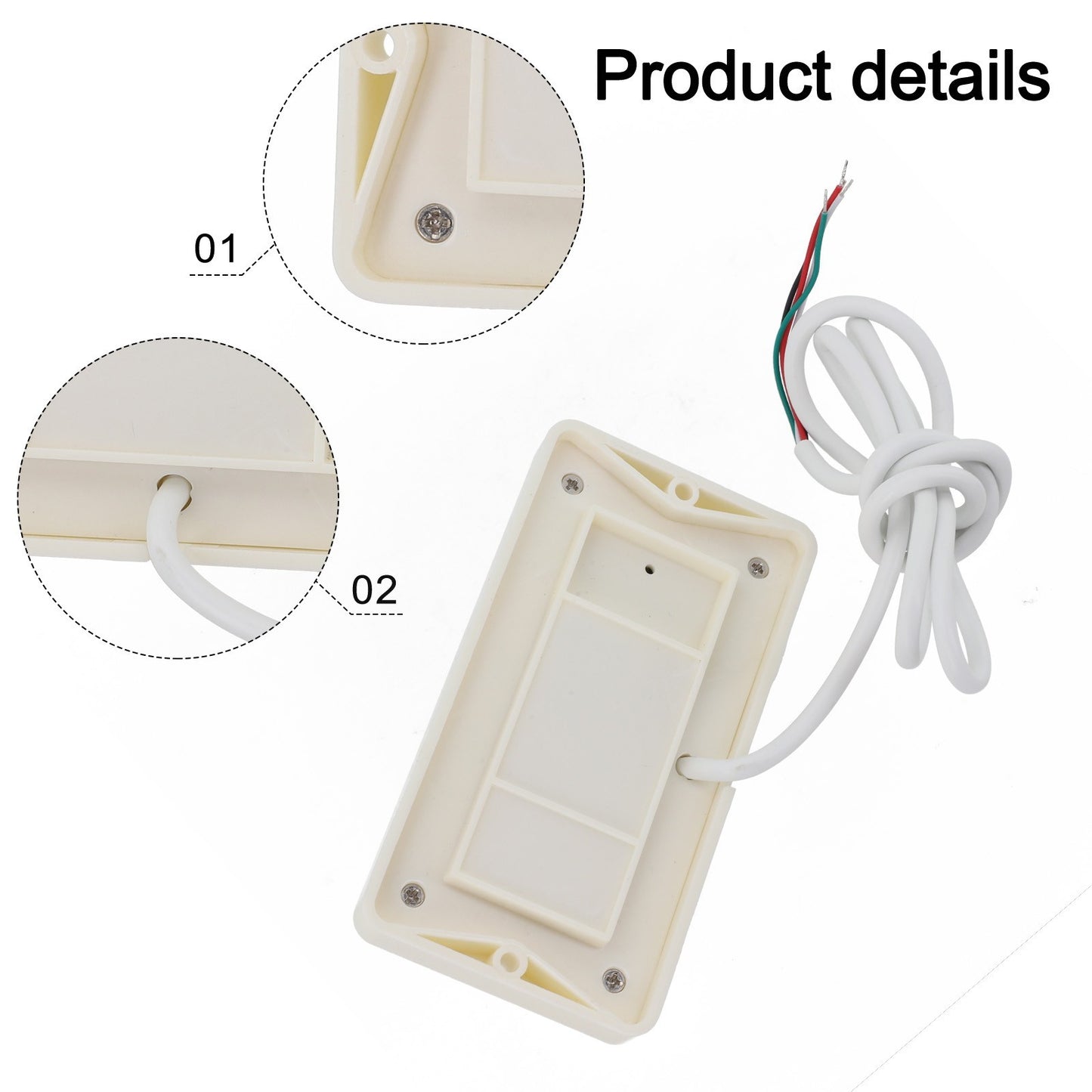 Wired and Wireless Rain Sensor with 433 92MHz Frequency for Window Automation