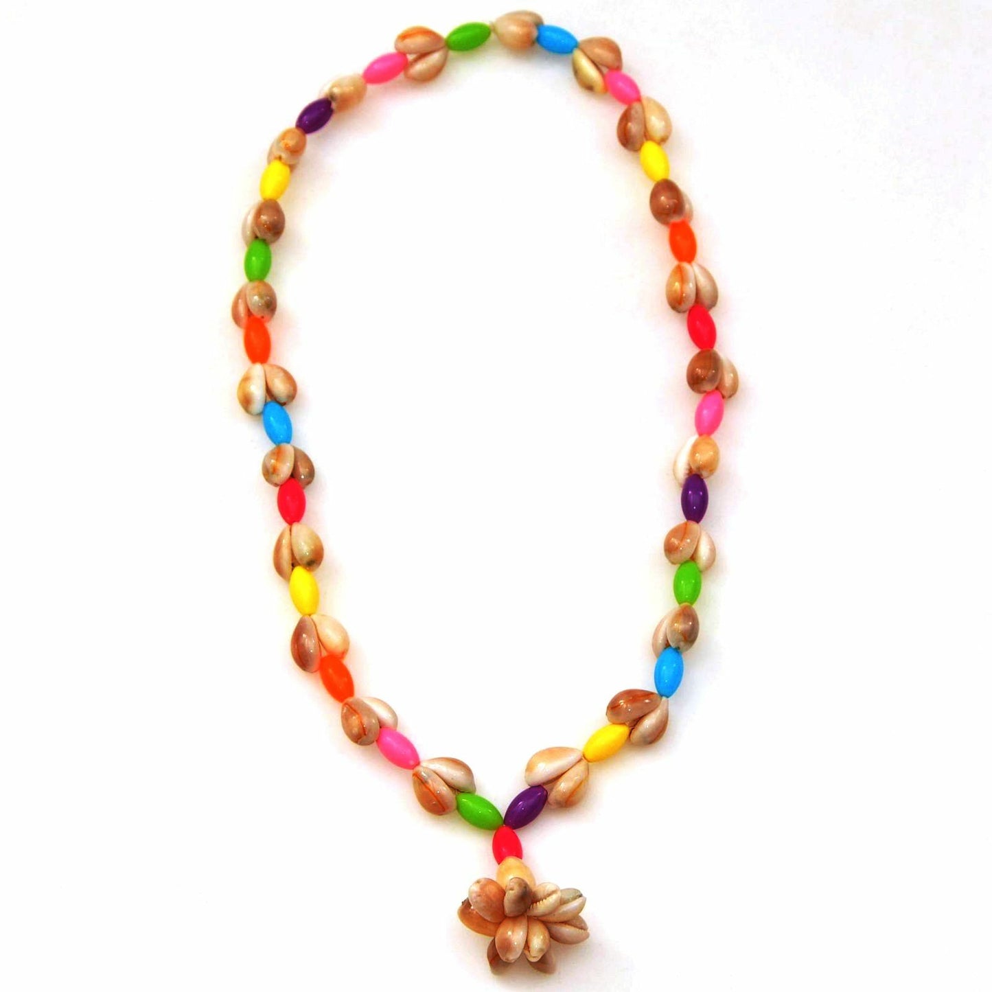 Beautiful Natural Conch Good Luck Shell Craft Hand Made Unique Jewelry Necklace